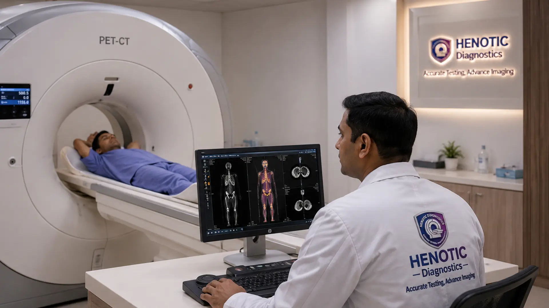 State-of-the-Art PET-CT Scan Machine